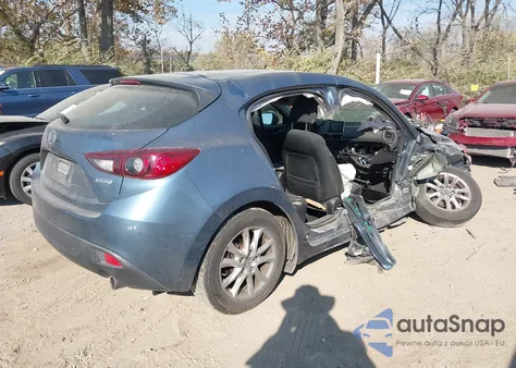 2015 Mazda Mazda3 I Touring z USA, uszkodzony, nr VIN 3MZBM1L71FM184587